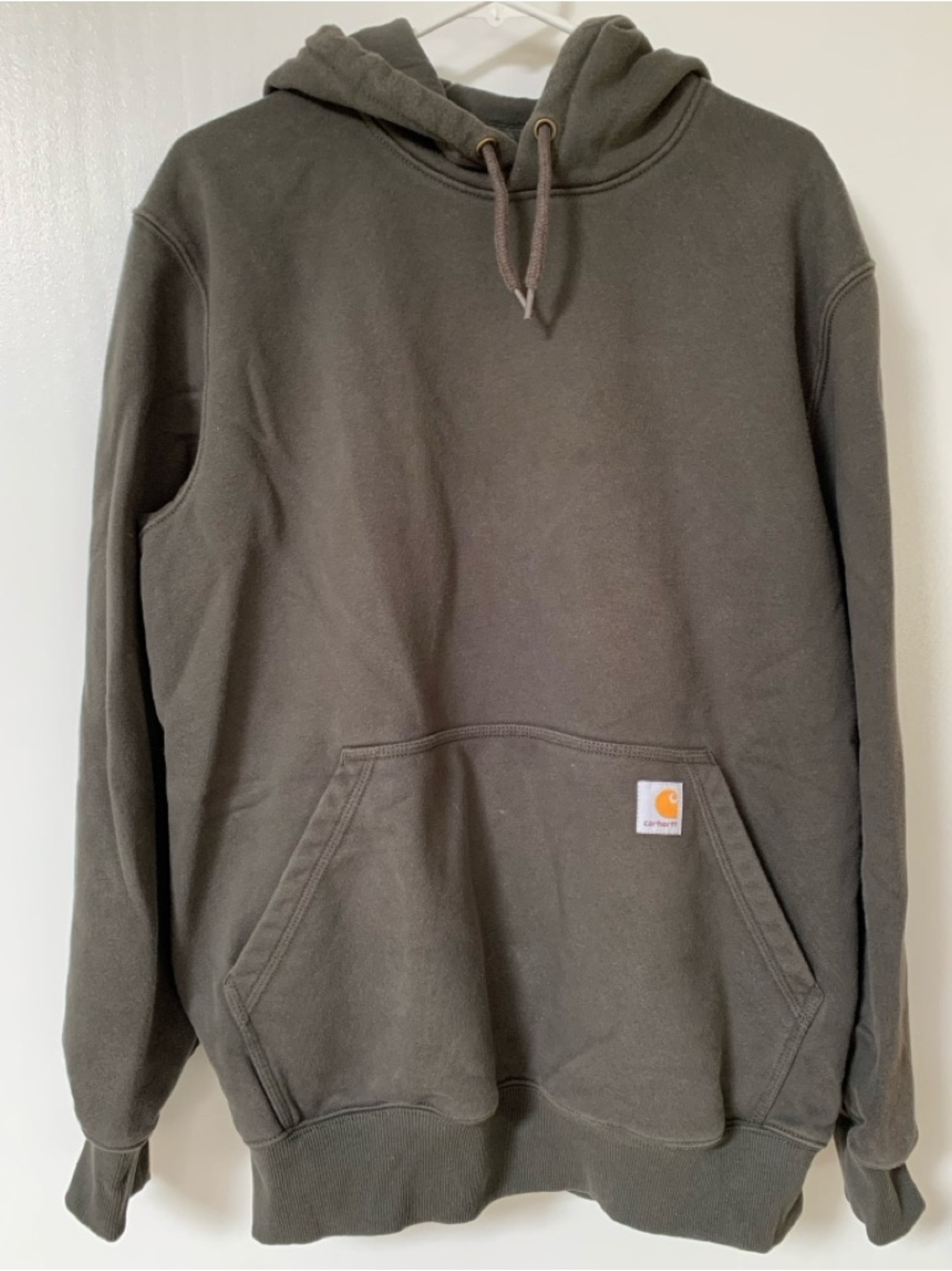 Carhartt Olive Pullover Hooded Sweatshirt